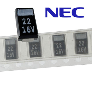 G28339E ~ (Pkg 20) NEC SMD 22uF 16V Solid Tantalum Capacitor