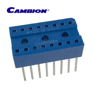 G28342 ` Cambion High Quality 16 Pin Wirewrap Socket