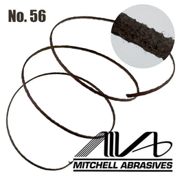 G28346 - (2 Foot Length) Mitchell's Abrasive Emery Tape No. 56, 180 Grit, 3/32"