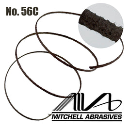 G28347 - (2 Foot Length) Mitchell Abrasives 56-C Flat Crocus Polishing Tape, 3/32"