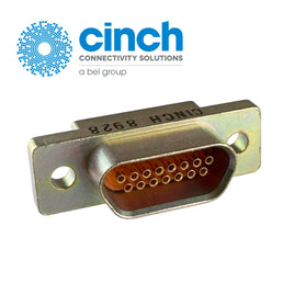 G28356 ~ Cinch DCCM15SSB D-Sub Micro D Connector 15 Contacts Gold Plated