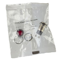 G28365 ` Oil Tight Miniature Incandescent Indicator with Unfrosted Dome Lens for T-3 1/4 Mini Bayonet Base