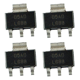 G28381 ~ (Pkg 5) National LM2937IMP-2.5 2.5V LDO Positive 2.5V SMD Voltage Regulator