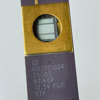 G28382 ~ Vintage Advanced Micro Devices (AMD) AM27C1024-250DI Gold Plated Ceramic 40 Pin DIP 1 Megabit EPROM