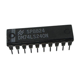 G28393 ~ (Pkg 4) National DM74LS240N Special Purchase Driver/Buffer IC in 20 Pin Dip