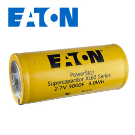 SOLD OUT! - G28394 ~ Eaton XL60 3000 Farad 2.7V 3.0Wh Supercapacitor