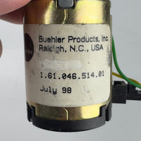 G28407 ` 12-24VCD - Buehler "D" Shaft Motor - 1.61.046.514.01