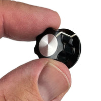 Spring Sale! G28415 ~ Radio Shack 274-0415 Set Screw Aluminum Insert Control Knob for 1/4" Shafts