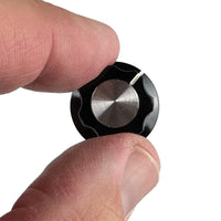 Spring Sale! G28415 ~ Radio Shack 274-0415 Set Screw Aluminum Insert Control Knob for 1/4" Shafts