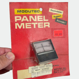 SOLD OUT! - G28427 ` Modutec Panel Meter -50 to +50 DC Amperes Shunt Rated