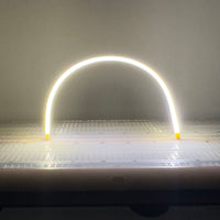 G28441 ` Flexible Silicone COB 3V String Light, Warm White - 130mm long