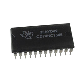 Spring Sale! G28447 ~ Texas Instruments 74HC154E 24 Pin DIP 4-16 Line Decoder/Demultiplexer