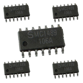 G28453 ~ (Pkg 5) SMC1489 Quad Line Driver SOIC-14 SMD