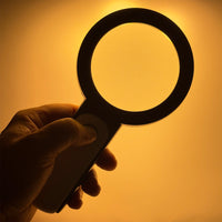 G28459 ~ Large Cold and Warm LED Magnifying Glass