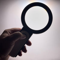 G28459 ~ Large Cold and Warm LED Magnifying Glass