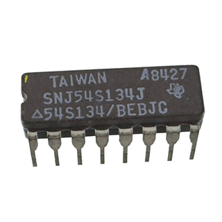 G28474E ` (Pkg 2) Texas Instruments SNJ54S134J Military 12-Input Ceramic Case Nand Gate 16 Pin Dip
