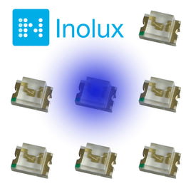 G28477 ~ (Pkg 20) Inolux IN-S85AT5B High Brightness Clear Lens Blue 0805 SMD LED