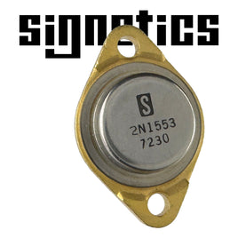 G28479 ~ Signetics 2N1553 TO-3 Germanium PNP Power Transistor 20V 15Amp