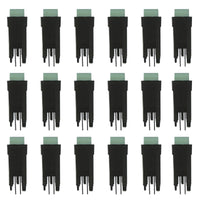 Weekend Deal! G28522 ~ (Pkg 20) Industrial Devices Inc. Green Circuit Board Indicator 5610R5 Flat Top LED