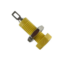 Weekend Deal! G28523 ~ Concord Yellow Insulated Panel Mount Pin Tip Jack