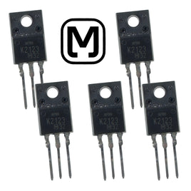 Weekend Deal! G28527 ~ (Pkg 5) Panasonic / Matsushita 2SK2123 Silicon N-Channel Power F-Mosfet 450V 5Amp