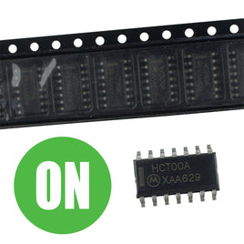 G28536 ~ (Pkg 20) OnSemi MC74HCT00ADR2 Quad 2 Input NAND Gate IC SMD SOIC-14