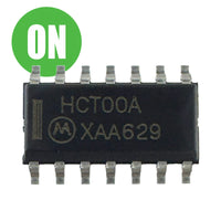 Enjoyable Savings! G28536 ~ (Pkg 20) OnSemi MC74HCT00ADR2 Quad 2 Input NAND Gate IC SMD SOIC-14