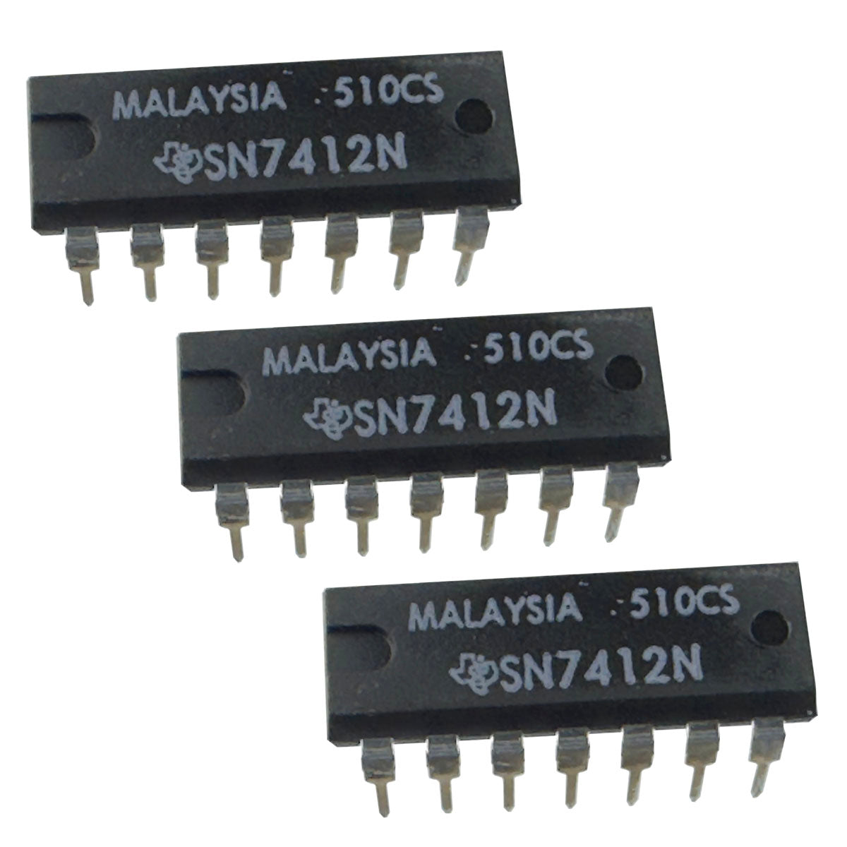 Weekend Special! G28549 ~ (Pkg 3) Texas Instruments SN7412N 3 Input NA