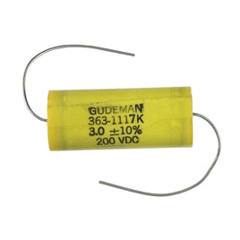 G28553 ~ Gudeman 3.0uF 10% 200VDC Polyester Film Capacitor