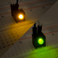 Friday Finds! G28557 ~ (Pkg 5) Small Bright Yellow/Green Dual Color R/A PCB Indicator