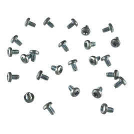 G28587 ~ (Pkg 25) Zinc Plated Steel 4-40 x 3/16" Phillips Pan Head Machine Screw