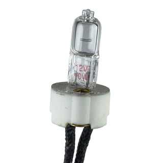 G28598E ~ 12V 10-Watt Halogen Bulb and Ceramic Socket