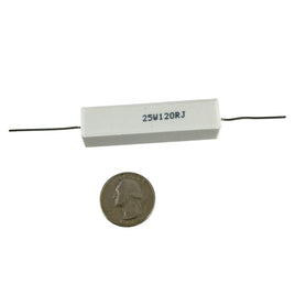 G28605 ~ 120 Ohm 25 Watt Sandstone Power Resistor