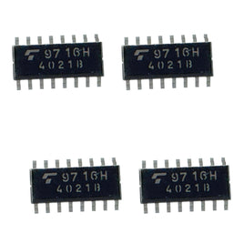G28606 ~ (Pkg 4) Toshiba TC4021BFN 8-Stage Static Shift Register SOIC-16 SMD Case