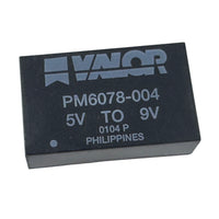 G28632 ~ Valor PM6078-004 DC to DC Converter 5VDC Input 9VDC Output 90mA