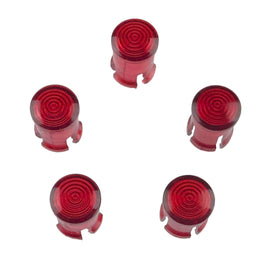 G28635 ~ (Pkg 5) Red "Snap-In" LED Lens