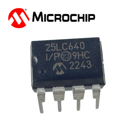 G28648 ~ Microchip 25LC640-I/P 64K Bit SPI EEPROM