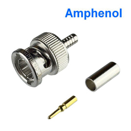 G28656 ~ Amphenol RF BNC Connector Plug 75 Ohm Crimp 31-71033