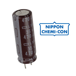 G28669B ~ (Pkg 4) Nippon Chemi-Con 470uF 35V 105°C Radial Electrolytic Capacitor