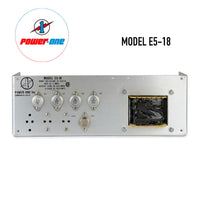 G28673 ^' Power-One Inc. E5-18 Linear Power Supply 105-125VAC to 5-6VDC @ 18Amps