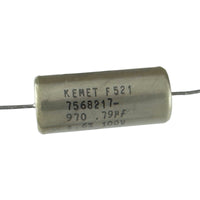 G28692 ~ Kemet Tubular Precision Calibration Capacitor 0.79uF 0.6% 100V