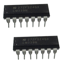 G28700 ~ (Pkg 2) National LM339N Quad Differential Comparator