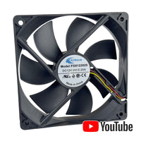 G28713 ~ AirWave Model FD0122025 12VDC 0.25A 120mm Fan