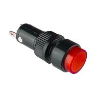 G28723 ~ High Quality Panel Mount 12VDC Red Lens Indicator NN10CR