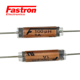 G28753 ~ (Pkg 2) Fastron MESC-101M-01 100uH Wirewound Suppression Coil 100KHz Ferrite Core 1Amp