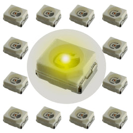 G28795 ~ (Pkg 20) Hewlett Packard HSMY-T600 SMD PLCC Clear Lens Bright Yellow LED
