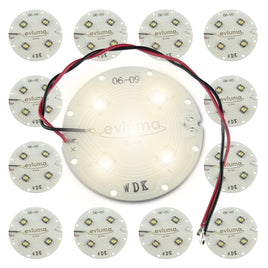 G28813B ^' (Pkg 14) EVLuma 48 to 52VDC @ 350mA LED Module Disk 18Watt Blinding White Light