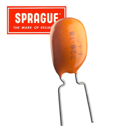 G28830 ~ Sprague 220uF 10V Solid Dip Tantalum Capacitor 199D227X9010FE2
