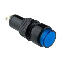 G28837 ~ High Quality Panel Mount 12VDC Blue Lens Indicator