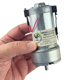 G28862 ~ MERKLE-KORFF INDUSTRIES – Gear Head Motor - 24VDC 26-6342-GM